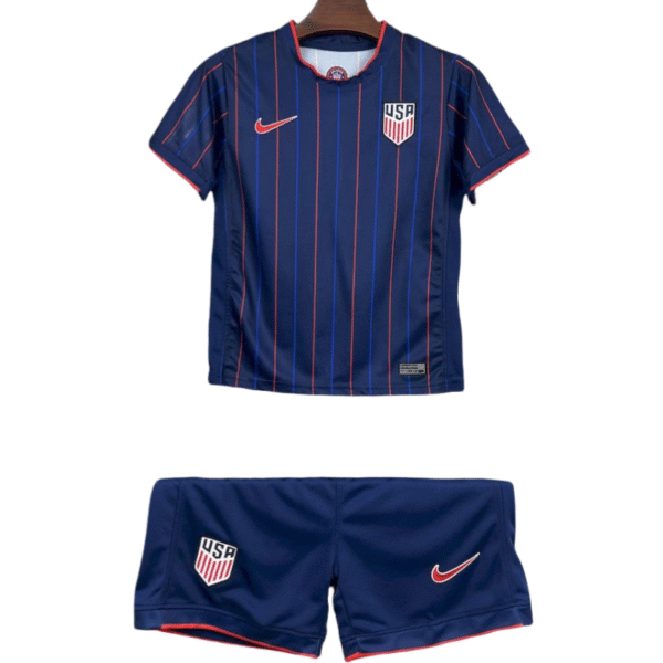 2025 USA Soccer Jersey Away Shirt kids kit