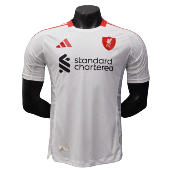 Liverpool's second away player edition football jersey for 2025-2026