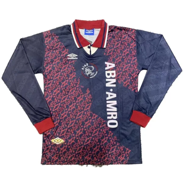 Ajax 1995/96 Retro Jersey Away Long Sleeve