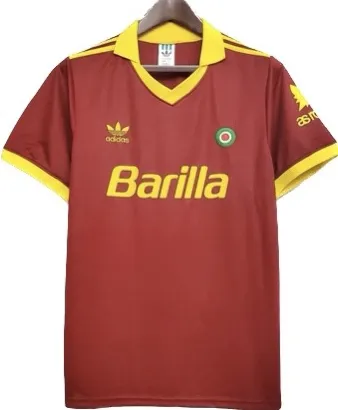 Roma 1991/92 Retro Jersey Home