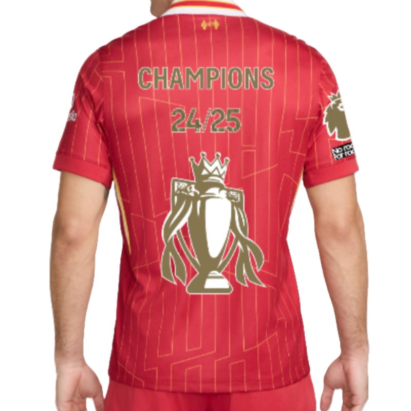 adobeexpress-file28 24-25 Liverpool Premier League Champions League Home Player Edition Football Shirt - Image 1