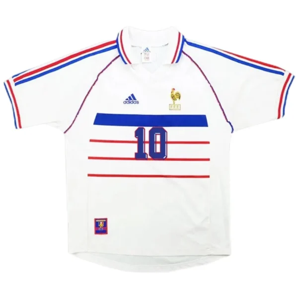 1998 France Retro Jersey Away World Cup